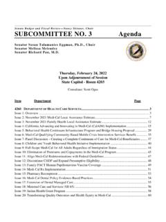 Senate Budget and Fiscal Review—Nancy Skinner, Chair ...