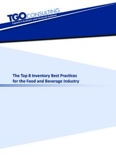 The Top 8 Inventory Best Practices for the Food and ...