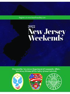 2022 New Jersey Weekends