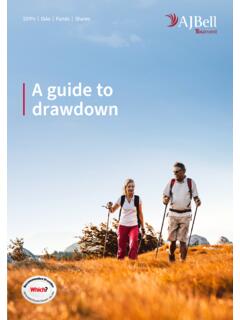 A guide to drawdown - AJ Bell Youinvest
