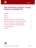 Work-related Stress, Depression or Anxiety Statistics …