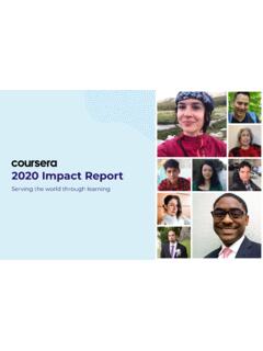 2020 Impact Report - Coursera