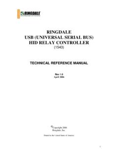 USB HID Relay Controlle, 6-2006r - Ringdale