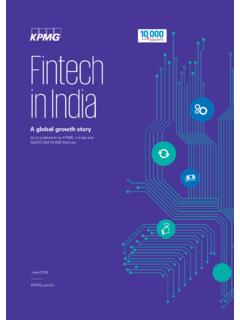 Fintech in India - A global growth story