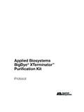 Applied Biosystems BigDye XTerminator Purification Kit (PN ...