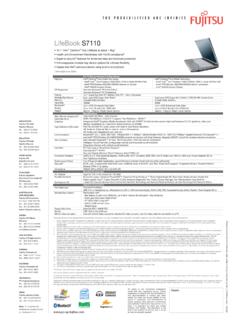 LifeBook S7110 - Fujitsu