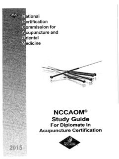 NCCAOM&#174; Study Guide - Iowa
