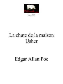 La chute de la maison Usher Edgar Allan Poe - Pitbook.com