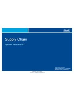 Supply Chain - LowesLink