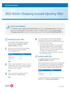 2021 Summer Chequing Account Opening Offer Featuring ...