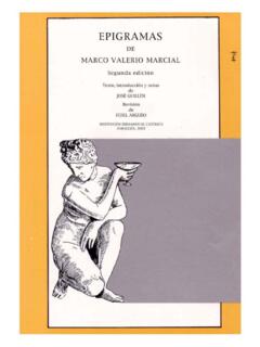 Epigramas de Marco Valerio Marcial - actiweb.es