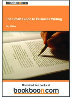 The Smart Guide to Business Writing - Origin Training Centre