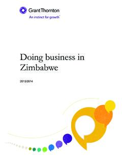 Doing business in Zimbabwe - Grant Thornton Zimbabwe