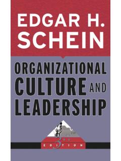 Organizational Culture and Leadership - Unesp