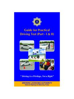 GUIDE FOR PRACTICAL DRIVING TEST P1 &amp; PII Final - …