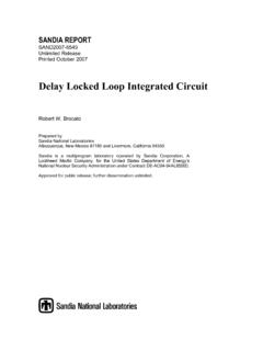 Delay Locked Loop Integrated Circuit - …