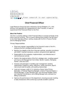 Chief Financial Officer - cloc.org