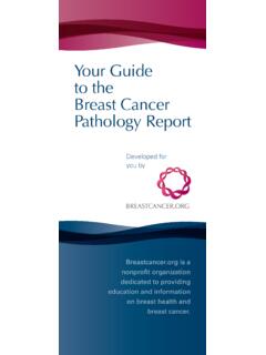 Your Guide to the Breast Cancer Pathology Report