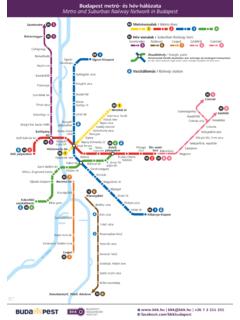 Budapest metr&#243;- &#233;s h&#233;v-h&#225;l&#243;zata Metro and Suburban …