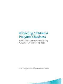 Protecting Children is Everyone’s Business