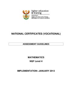NATIONAL CERTIFICATES (VOCATIONAL) - Pages