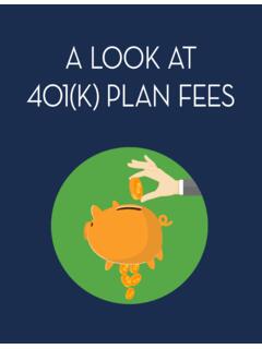 A Look at 401(k) Plan Fees - DOL
