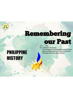 Remembering our Past - PVAO