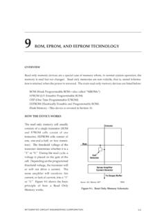 ROM, EPROM, and EEPROM Technology - Electrical …