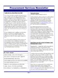 Procurement Services Newsletter - Boston College