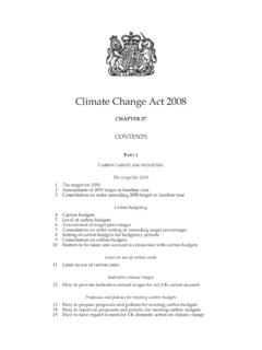 Climate Change Act 2008 - Legislation.gov.uk