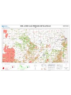 OIL AND GAS FIELDS OF KANSAS MAP M-121