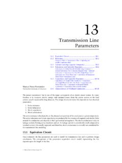 Transmission Line Parameters - unioviedo.es