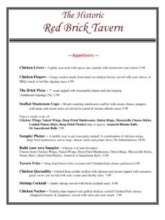 The Historic Red Brick Tavern