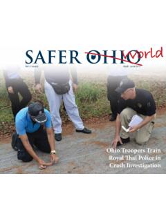 Ohio Troopers Train Crash Investigation