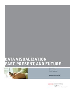 Data Visualization - Past, Present, and Future