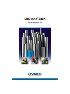 Cromax 280X Ovako06Eng - Ovako - Ovako