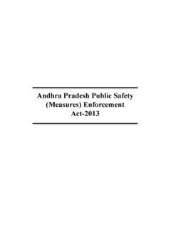 Andhra Pradesh Public Safety ... - Hyderabad City Police