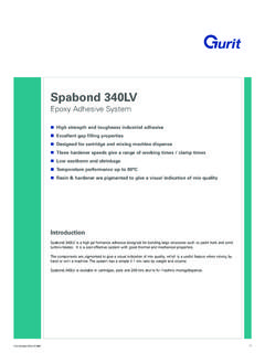 Spabond 340LV - Marineware Ltd.