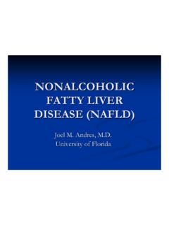 NONALCOHOLIC FATTY LIVER DISEASE (NAFLD)