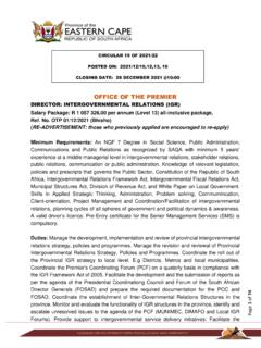 CIRCULAR 15 OF 2021/22 POSTED ON: 2021/12/10,12,13, 16 ...