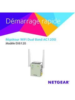 Guide de d&#233;marrage rapide du r&#233;p&#233;teur WiFi AC1200 Dual ...