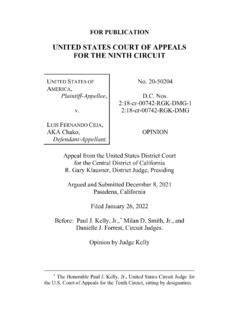 UNITED STATES COURT OF APPEALS FOR THE NINTH …