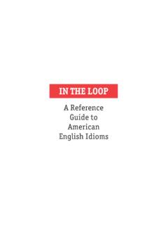 A Reference Guide to American English Idioms - NJCourts