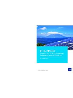 Philippines: Energy Sector Assessment, Strategy, and Road …