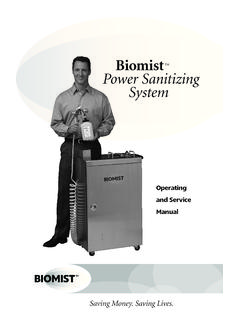 Biomist Power Sanitizing System