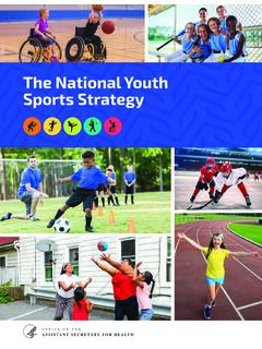 The National Youth Sports Strategy - Health