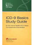 ICD-9 Basics Study Guide - Medical Specialty Coding