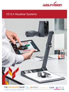VZ-9.4 Visualizer Systems