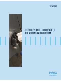 Electric Vehicle – Disruptor of the automotive ecosystem