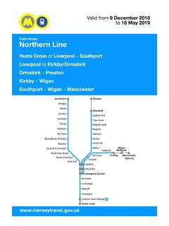 Train times Northern Line - merseyrail.org